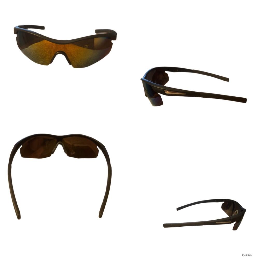 New Bell & Howell Tac Glasses As Seen On TV Polarized Sun Glasses Black Frames